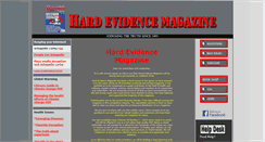 Desktop Screenshot of hardevidencemagazine.com.au